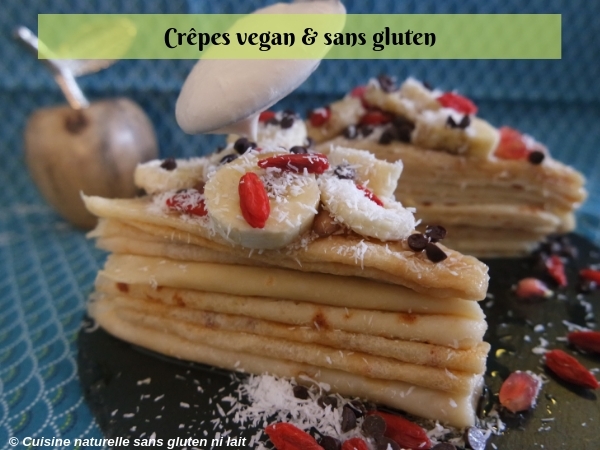 crepe vegan et sans gluten