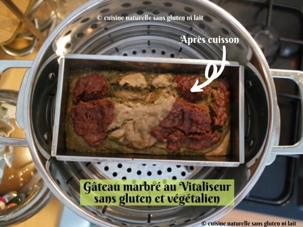 Marbré après cuisson au Vitaliseur