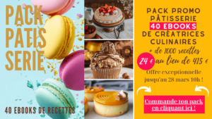 Promo pâtisserie pack