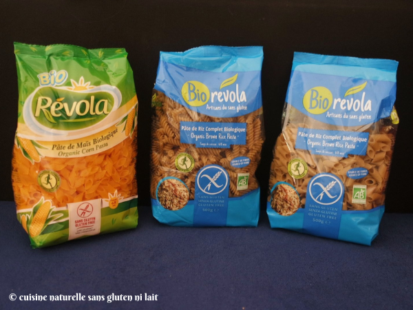 Biorevola pâtes sans gluten