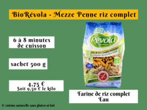 Biorevola mezze penne sans gluten