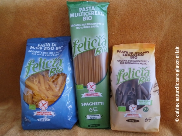 Félicia - pâtes sans gluten