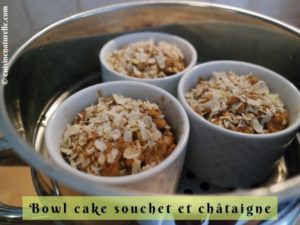 Bowl cake sans œuf au Vitaliseur