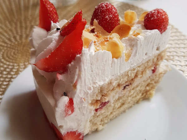 Gâteau chantilly vegan demoiselles de montpellier