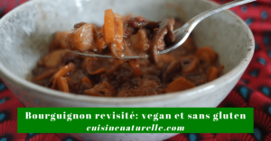 Bourguignon vegan carotte soja
