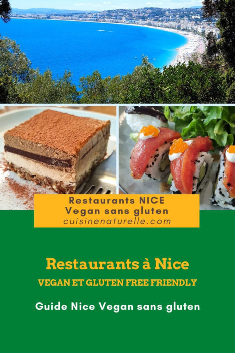 affiche restaurants vegan à Nice