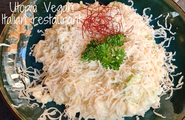 risotto vegan et persil