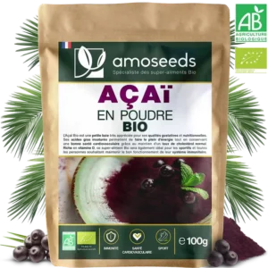 Acaï en poudre en sachet Amoseeds