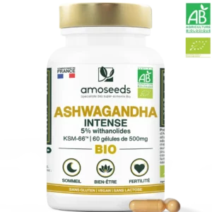 Ashwagandha bio gelules amoseeds