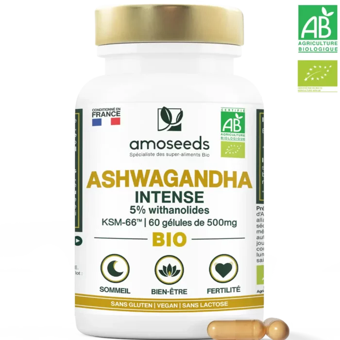 Ashwagandha bio gelules amoseeds