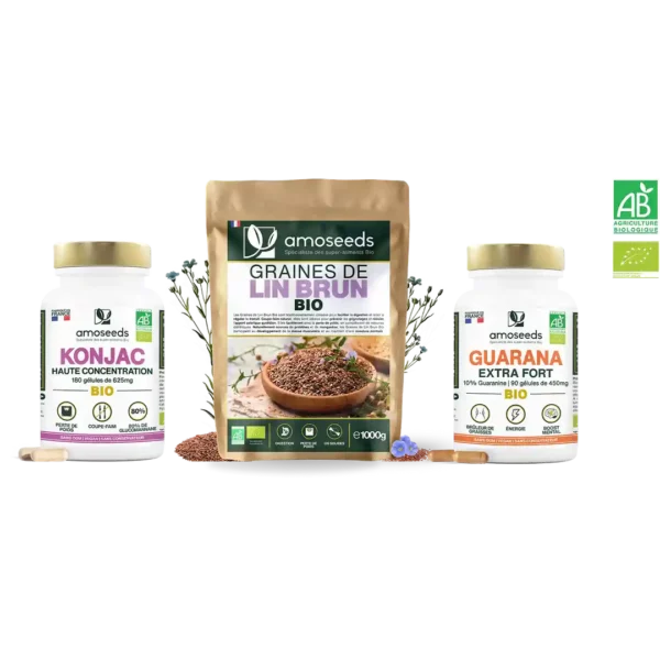 Pack Minceur amoseeds superaliments bio