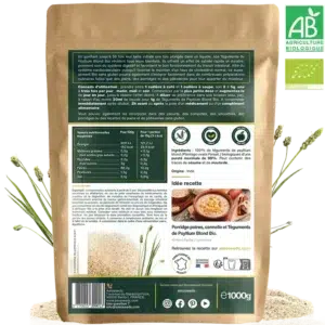 Psyllium blond en téguments bio 1 kg Amoseeds Conseils d'utilisation