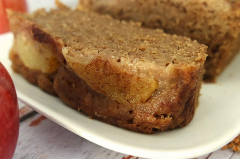 Recette cake aux pommes moelleux au Vitaliseur : vegan et sans gluten