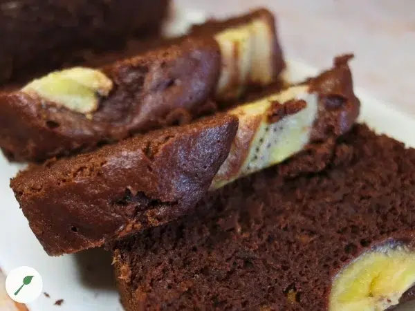 gâteau moelleux banane chocolat au Vitaliseur