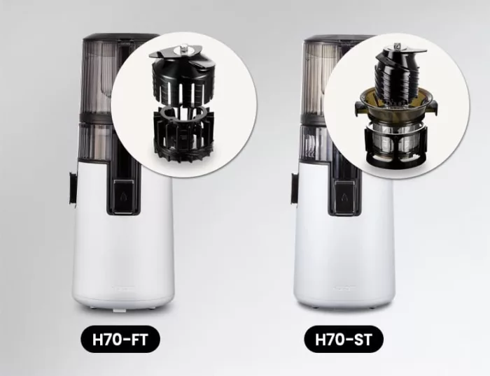 H70-FT et H70-ST différences d'extraction, de vis