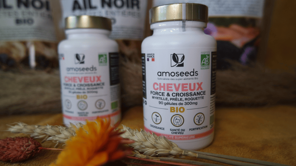 Amoseeds cheveux gélules bio