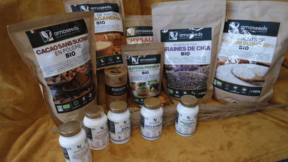 Le plein de superaliments Amoseeds pour une cuisine naturelle