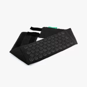 Ceinture Champ de Fleurs noir Bioloka