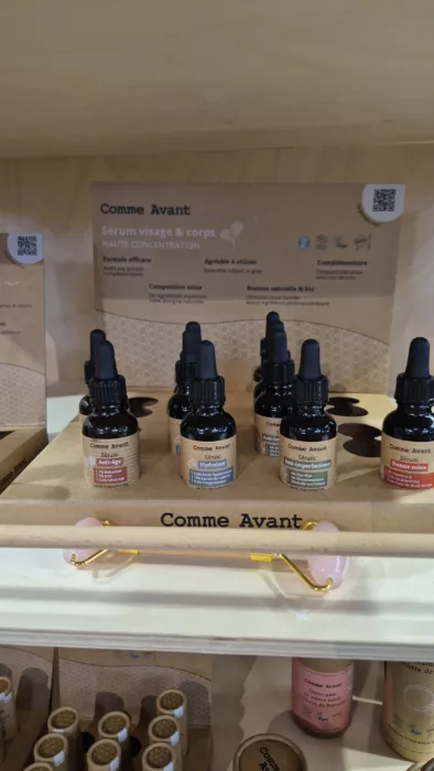 sérum bio artisanal comme avant