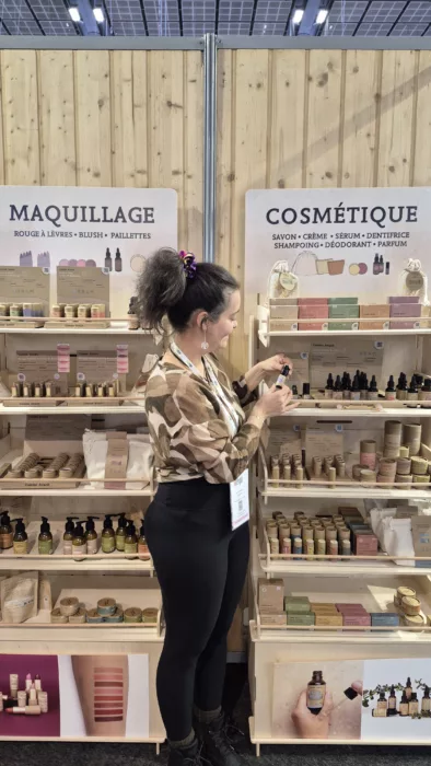 caroline cuisine naturelle stand comme avant natexpo