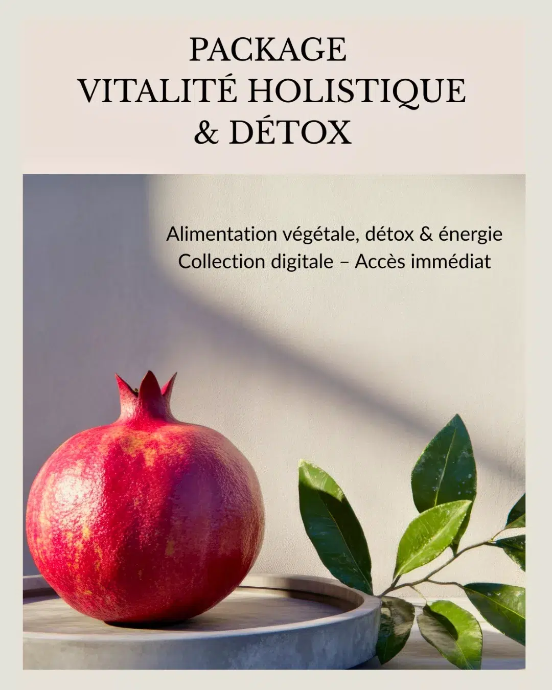 [Accédez au Pack Détox & Vitalité Holistique ]🌱
Je suis heureuse de vous partager un projet collectif inspirant porté par @astridbonnemain auquel je participe:
Un bundle qui réunit 25 créatrices et créateurs bien-être autour de la détox douce, de l’alimentation vivante, de la méditation et de la vitalité naturelle.
🎁 À l’intérieur : ebooks, mini-formations, programmes, séances de yoga & méditation, audios et vidéos… une véritable bibliothèque de ressources pour prendre soin de sa santé naturellement.
💚 Un format accessible, idéal pour découvrir plusieurs approches complémentaires
💰 Tarif tout doux : 49 € (valeur réelle estimée à 1000 €)
🙋‍♀️ Vous y retrouverez mes 2 ebooks exclusifs :
✅20 recettes végétales & sans gluten
✅10 recettes inédites de pancakes
⏳ Pack disponible 14 jours seulement, jusqu’au 8 février 2026
🪢Lien pour découvrir et commander en bio.

[Le Pack Détox & Vitalité Holistique est un bundle bien-être réunissant 25 experts autour de la détox douce, de l’alimentation végétale, de la méditation, du yoga et de la santé naturelle.
Il comprend ebooks, mini-formations, programmes, audios et vidéos, accessibles à tous, même aux débutants.
👉 49 € seulement (valeur réelle estimée à 1000 €)
👉 Accès limité 14 jours, jusqu’au 8 février 2026
Vous y trouverez notamment mes ebooks de recettes végétales et sans gluten, des pancakes healthy et des fiches pratiques bien-être pour soutenir votre vitalité physique, mentale et émotionnelle.]

#santéholistique #alimentationvivante #alimentationvegetale #DetoxDouce #santenaturelle