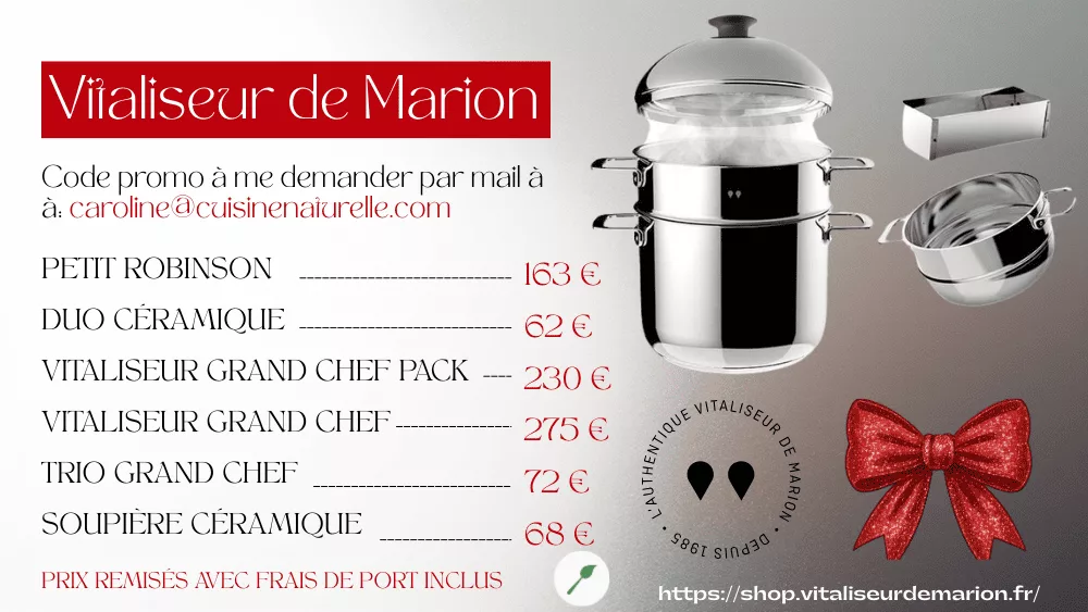code promo Noël Vitaliseur de Marion
