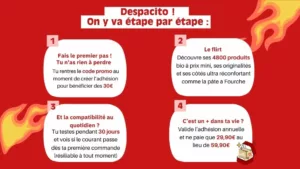 étapes pour bénéficer d'une réduction sur l'adhésion la fourche