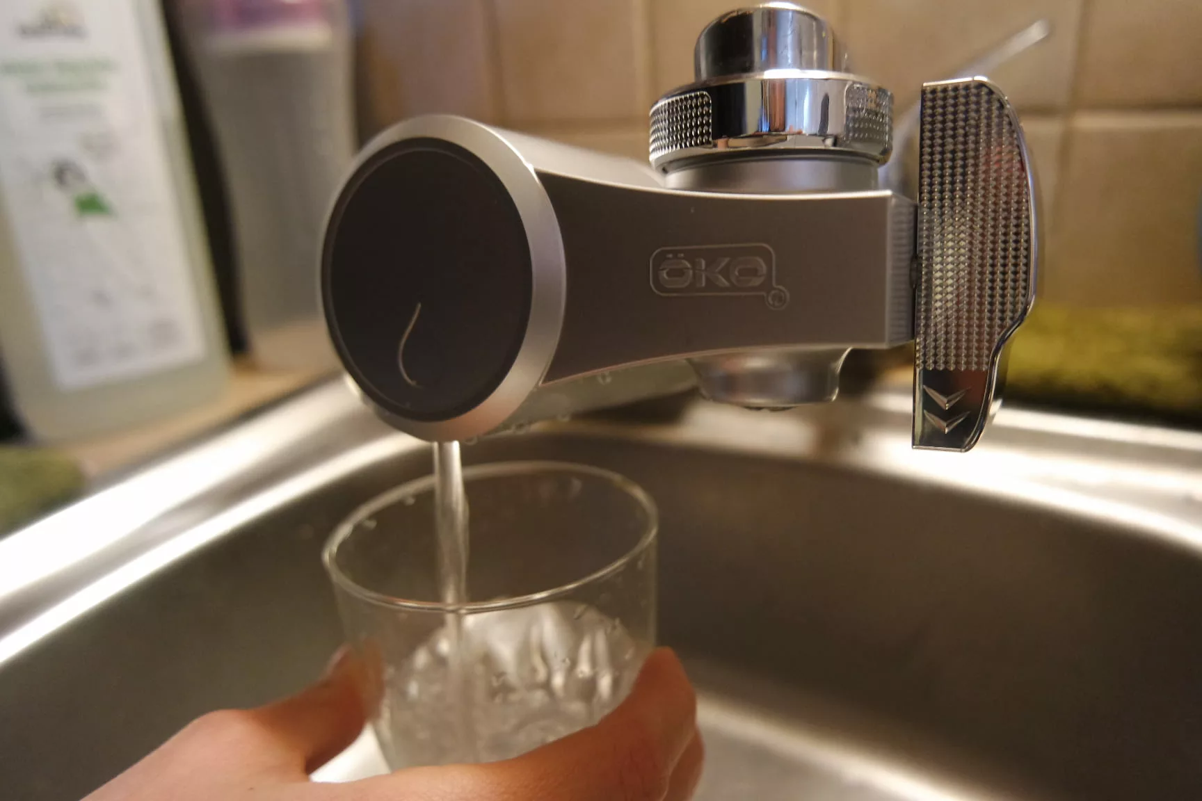 eau filtrée sur robinet ÖKO TAP water