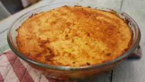 Hachis parmentier vegan après cuisson