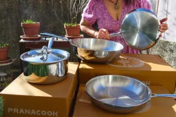 Ustensiles inox 18_10 trois couches Pranacook