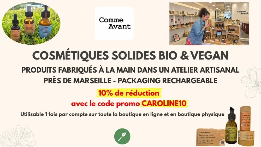 10 réduction comme avant code caroline10