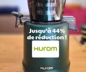 code hurom promo 44% de réduction