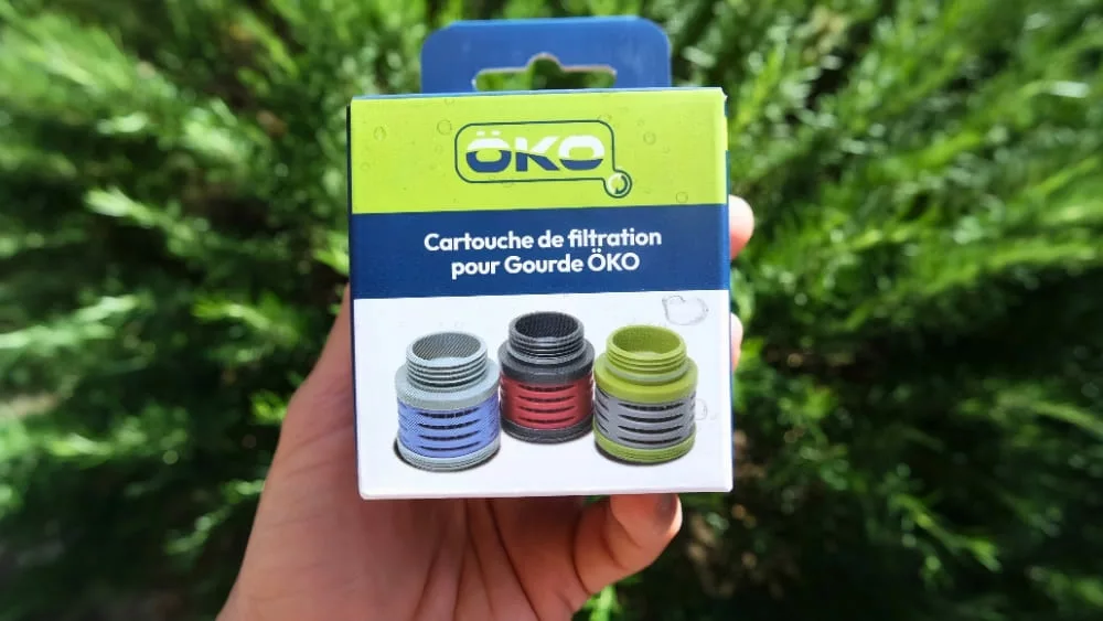 Cartouches de filtration pour gourde ÖKO | code promo ÖKO OKOCUISINENATURELLE