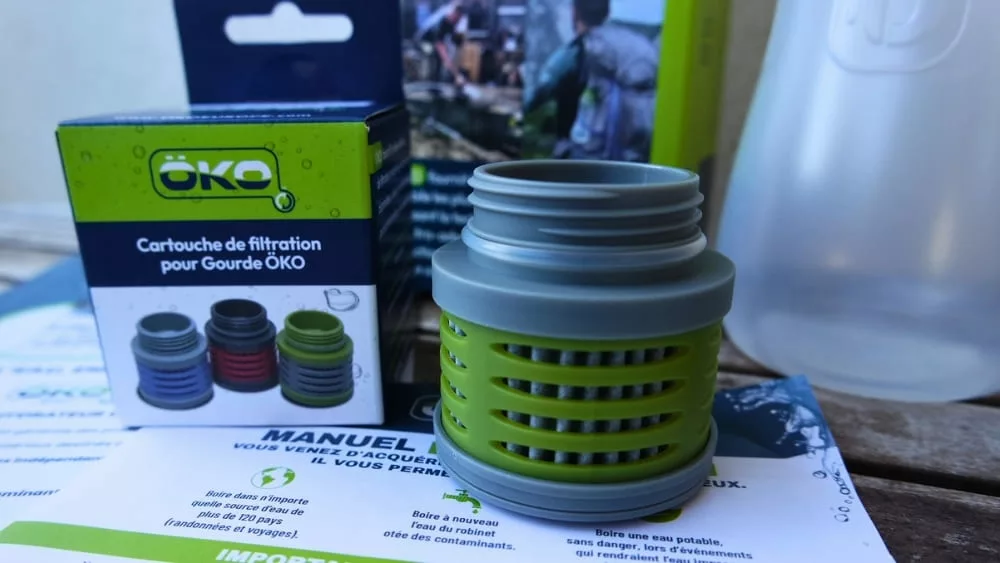 Cartouches de filtration pour gourde ÖKO | code promo ÖKO OKOCUISINENATURELLE