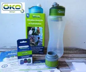 Gourde filtrante ÖKO code promo OKOCUISINENATURELLE+ avis