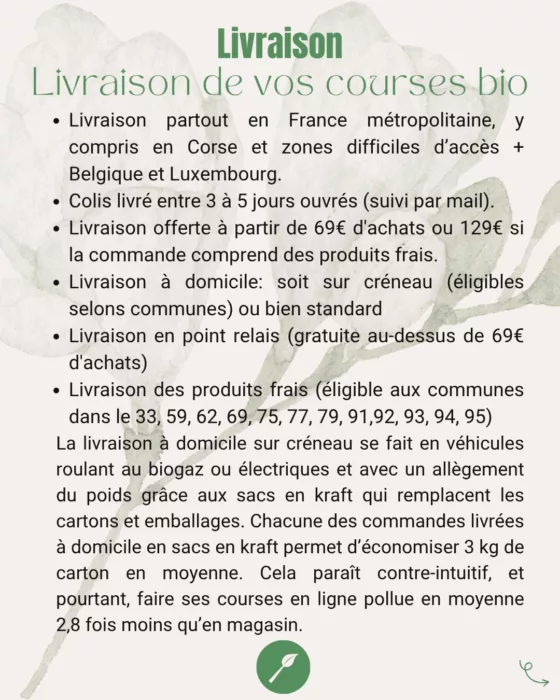 Livraison La fourche