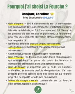 Pourquoi j'ai choisi La fourche