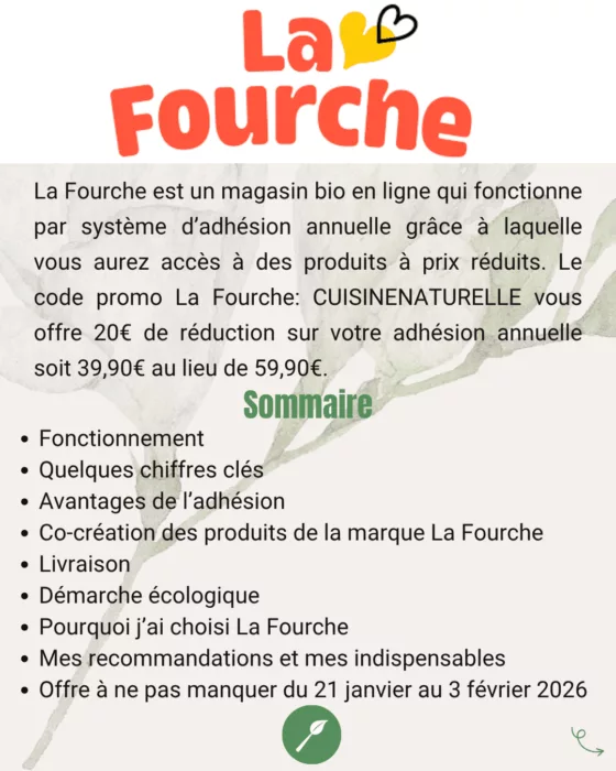 Sommaire guide La Fourche