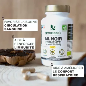 Amoseeds Ail Noir gélules bienfaits