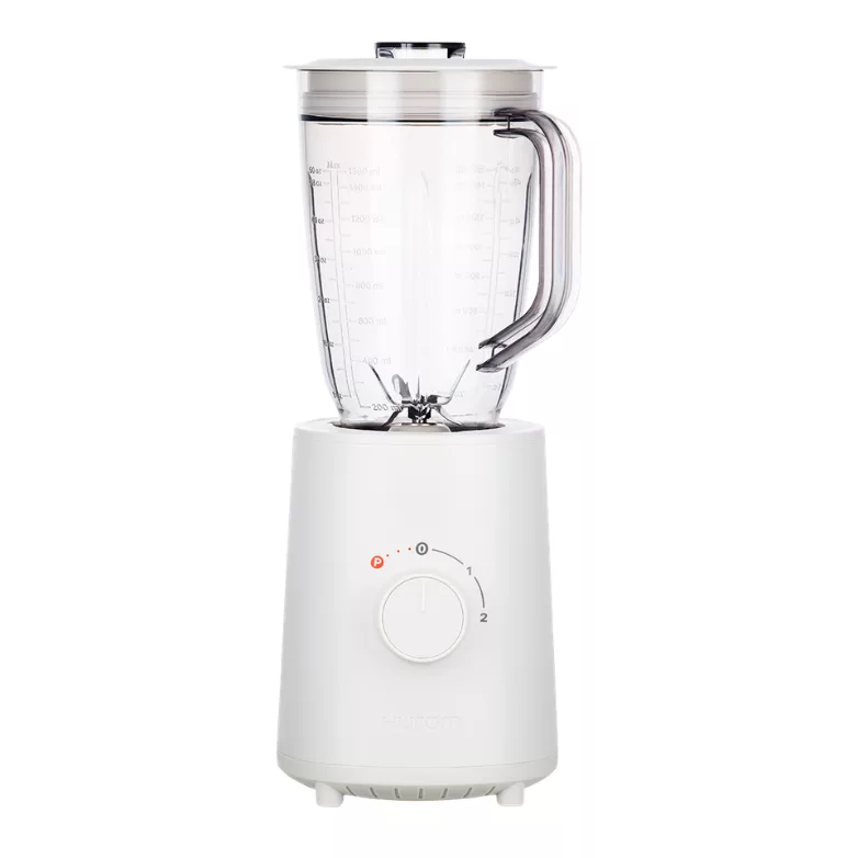 Mixeur de table Hurom de face mushroom cuisine naturelle