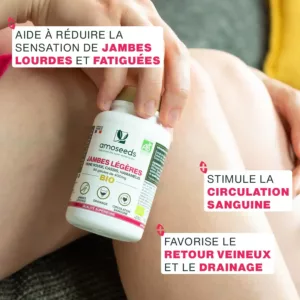 jambes légères amoseeds bienfaits