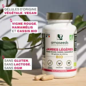 jambes légères amoseeds compositions ingrédients