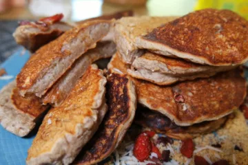 Pancake sans gluten et vegan à la banane