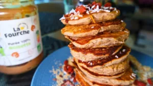 Pancake sans gluten et vegan à la banane