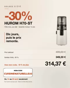 Soldes H70ST Hurom été 2026